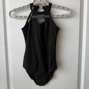 Girls Unbranded Dance Leotard Black One Size